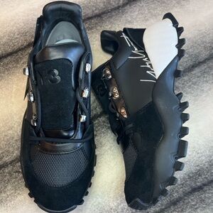 Y-3 Adidas Kyoi Trail Black White Trainers Sneakers